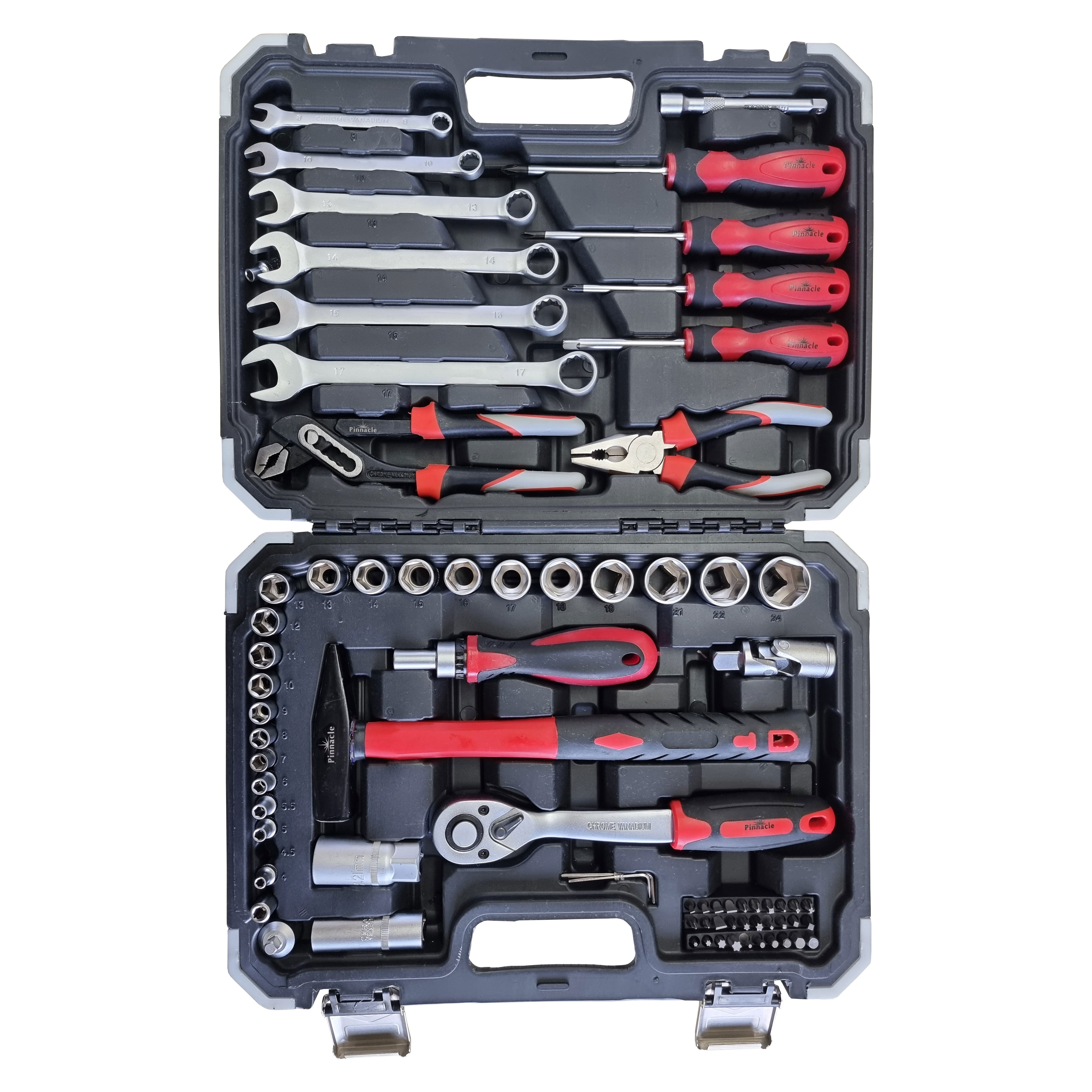 75 Piece Toolbox Set with Plastic Carry Case - Pinnacle Welding – Pinnacle  Welding Online - Top Welding Machines & Supplies.